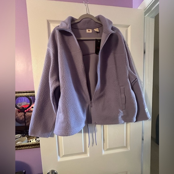 Levi's Jackets & Blazers - Lavender Fleece Jacket